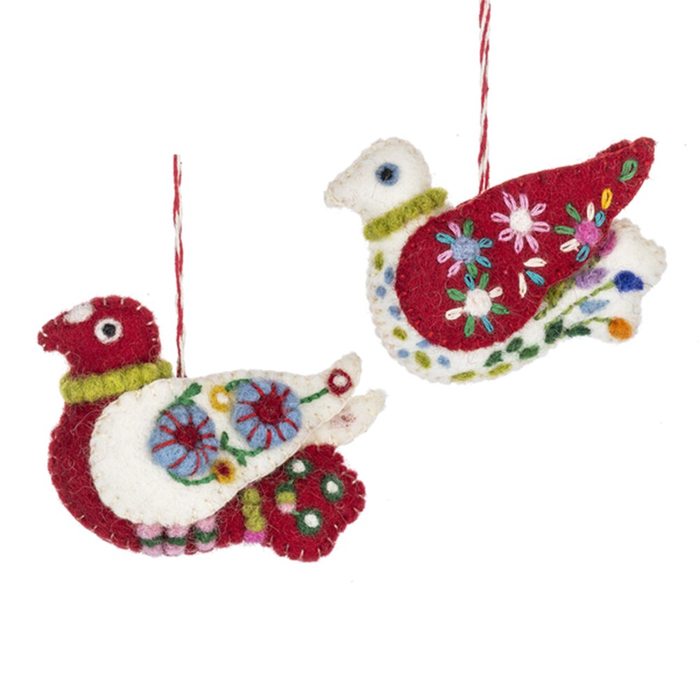 Midwest CBK, 2022, Ornament, Stitched, Red, Bird